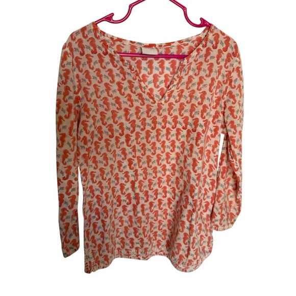 Rikshaw designs Seahorse printed blouse - Picture 1 of 7